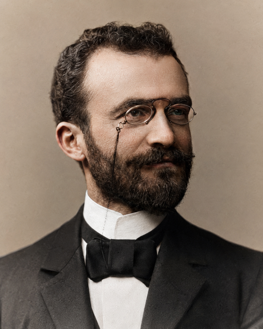 چهره ساموئل کارگر (Samuel Karger) بنیان گذار انتشارات Karger در سال 1890